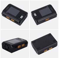 Chargeur DC double canal ToolkitRC M6D 1-6S, distribution d'alimentation asynchrone 500W 25A 1-6S LiPo LiHV IPS XT60 pour drone FPV