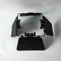 Écrans de protection DJS Evil Eye Light Shields, 4 pièces, noirs, étanches, en métal, accessoires de jeu légers et compacts, fabriqués en Chine