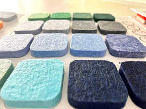 Pannello Acustico <span class=keywords><strong>in</strong></span> Tessuto Poliestere PET Ecologico e Ignifugo, <span class=keywords><strong>Spessore</strong></span> 18-24mm, per Ufficio, Soggiorno e Camera da Letto - Product Image 2