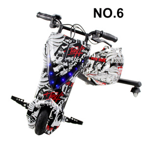 Tricycle électrique <span class=keywords><strong>motorisé</strong></span> à <span class=keywords><strong>prix</strong></span> d'usine, en alliage d'aluminium, avec moteur 250W, pour enfants, scooter électrique à trois roues pour cascades - Product Image 4