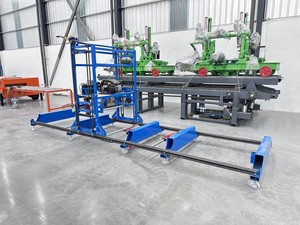 โรงเลื่อยไม้ขนาดใหญ่แบบแนวนอนพร้อมมอเตอร์ 11 กิโลวัตต์ รับประกัน 1 ปี - Product Image 4