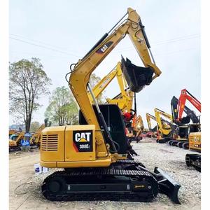 รถขุดตีนตะขาบ CAT Caterpillar 308E2 มือสอง ขนาด 8 ตัน รถขุดขนาดเล็ก ระบบไฮดรอลิก พร้อมบุ้งกี๋ สำหรับงานก่อสร้าง - Product Image 4