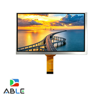 7-Zoll Full HD 1024*600 IPS LCD-Bildschirm mit 500 Nits MiPi 30-Pin Schnittstelle TFT-Typ