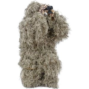 Traje Ghillie AUSCAMOTEK para Hombre, Ropa de Camuflaje para Caza, Transpirable, con Capucha y Funda para Rifle Incluida - Product Image 3