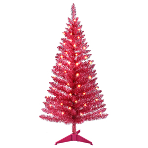 Entrega Rápida, Árbol de Navidad Artificial de 4 Pies para Interiores, Árbol de Navidad Artificial con Bisagras para el Hogar y la Oficina - Product Image 1