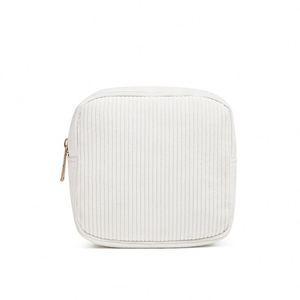 IStapromo Gifts Cute Corduroy Cosmetics Pouch Mini Makeup Bag with Zipper Closure Fashion Style <b>Purse</b> Accessory - Product Image 6