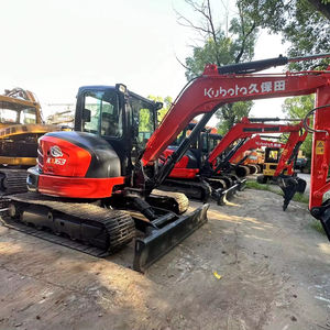 Mini-excavatrice sur chenilles d'occasion de 5 tonnes Kx163 pour Kubota, source japonaise, avec moteur principal et composants PLC - Product Image 2