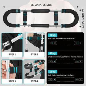 Sakertwister Arm Ajustable, Combo de Resistencia Corporal Completa para Cardio, Barras de Resorte, Entrenador de Fuerza para Muñecas, Twister - Product Image 4