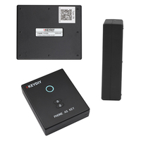Clé de téléphone KEYDIY avec double Bluetooth hors ligne adapté au téléphone de véhicule de proximité à distance sans clé de la série KD ZB comme clé