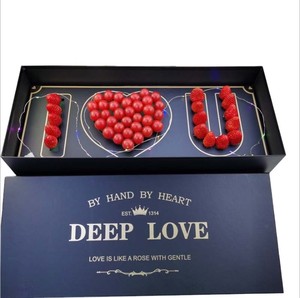 Confezione regalo scatola di imballaggio per fiori ti amo confezione regalo per fiori per fidanzata di san valentino - Product Image 3