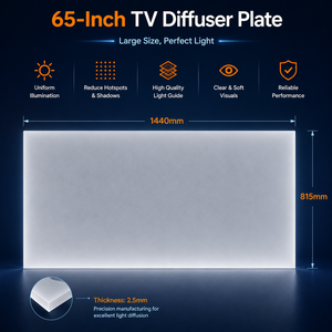 <b>TV</b> Diffuser Plate 32 Inch to 65 Inch for LCD <b>Backlight</b> Uniformity Enhancement and Screen Brightness Restoration LCM Replacement - Product Image 5
