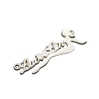 Logos de marques personnalisés, étiquettes métalliques en relief 3D, nom gravé pour chaussures, bottes, baskets, chaussures de sport