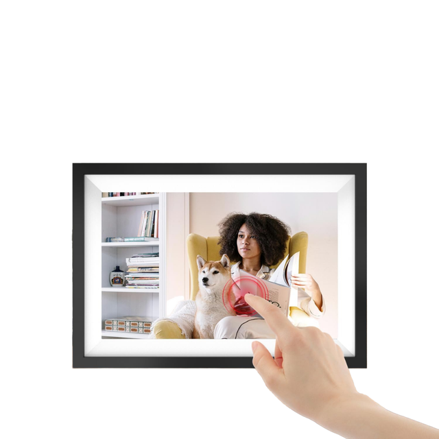 10.1" Digital Picture Frame, Smart WiFi Digital Photo Frame HD IPS Touch Screen 16GB Wall Mounted, Share Photos/Videos