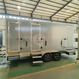 Mobile Foldable Portable Restroom Trailer Toilet Eco-Friendly Design for Apartment Use Customized Shower Room Durable - Product Image 4