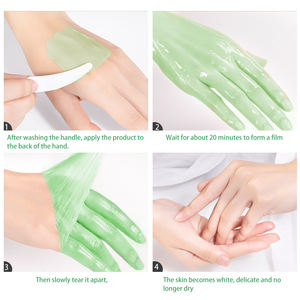 Masque de soin des mains hydratant et soyeux améliorant l'exfoliation - Product Image 5