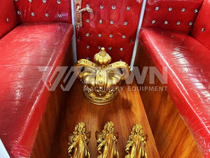 ZOWN Usine Personnalisé 4 Roues Royal Horse Carriage Wedding Carriage Tourist Vehicle 4-6 Personnes 2 Ans Garantie Vente Loisirs - Product Image 6