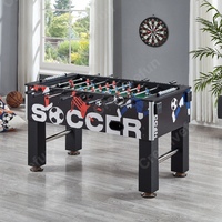 Usine directe 5FT Indoor Soccer Ball Table Kicker Jeu de football Jeu à la main avec matériau MDF Bonne affaire sur Kicker Football Table