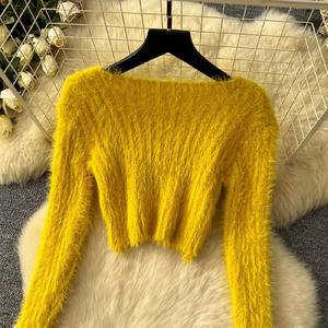 Maglione corto e gonna con stampa etnica autunnale <span class=keywords><strong>abbigliamento</strong></span> femminile - Product Image 5