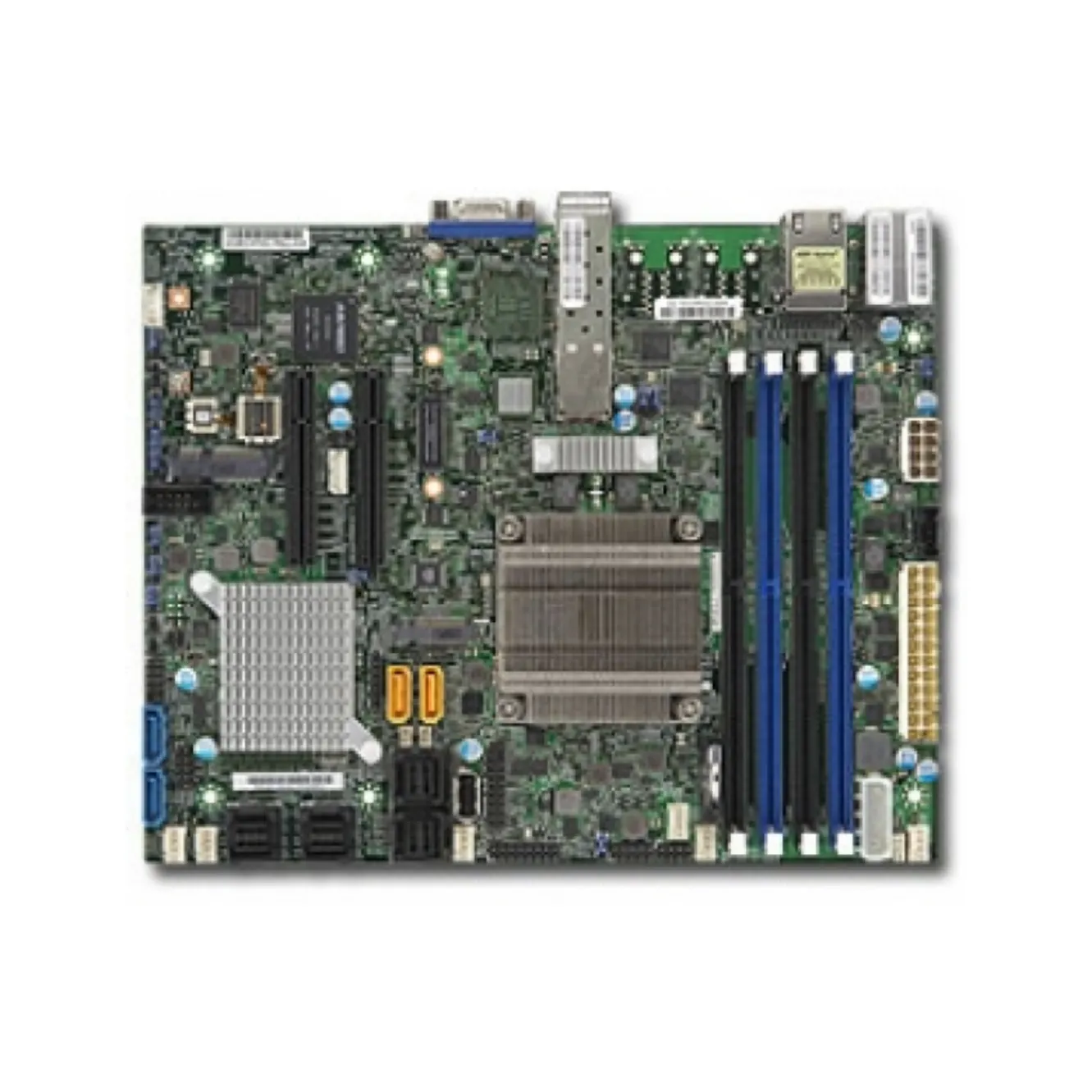 X10SDV-4C-7TP4F Motherboard, sistem MBD-X10SDV-4C-7TP4F pada Chip S1200 Intel Xeon D-1518 FCBGA1667 SATA/SAS DDR4 IPMI