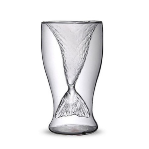 Tasses de noël en verre borosilicate, à <span class=keywords><strong>double</strong></span> <span class=keywords><strong>paroi</strong></span>, borosilicate, originales, pour hommes - Product Image 1