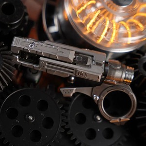Proxy EDC Iron Curtain, Juguete de Oficina Antiestrés de Acero Inoxidable, Slider de Empuje Metálico, Fidget Spinner, 18+, Unisex, Cyborg Soul - Product Image 2