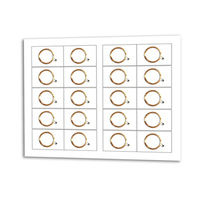 Tarjeta Inteligente con Lámina de PVC de 0.32mm, Tarjeta de Memoria MIFARE Ultralight/Classic, Tarjetas Inteligentes para Puerta de Vidrio LF 125KHz/HF 13.56MHz con Wi-Fi, ISO14443