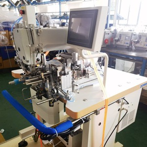 Zoyer Computerized Fully <b>Automatic</b> Hemming <b>Machine</b> Flat-Bed Lock Stitch For Fabric <b>Sewing</b> Equipment - Product Image 1
