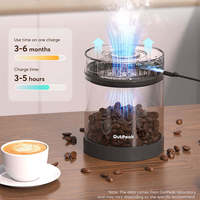 Pot de stockage de café automatique sous vide pour la maison, 8,8 oz (500 ml), rechargeable, hermétique, pour grains de café
