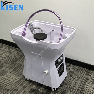 KISEN Mobile Headspa Shampoo Basin Portable Shampoo Bowl With <b>LED</b> Massage Multifunctional Circulating Shampoo Sink Cheap Price - Product Image 2