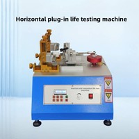 Fully Automatic High Accuracy Horizontal Insertion Extraction Force Testing Machine for USB Reliability Plug Socket Life Testing