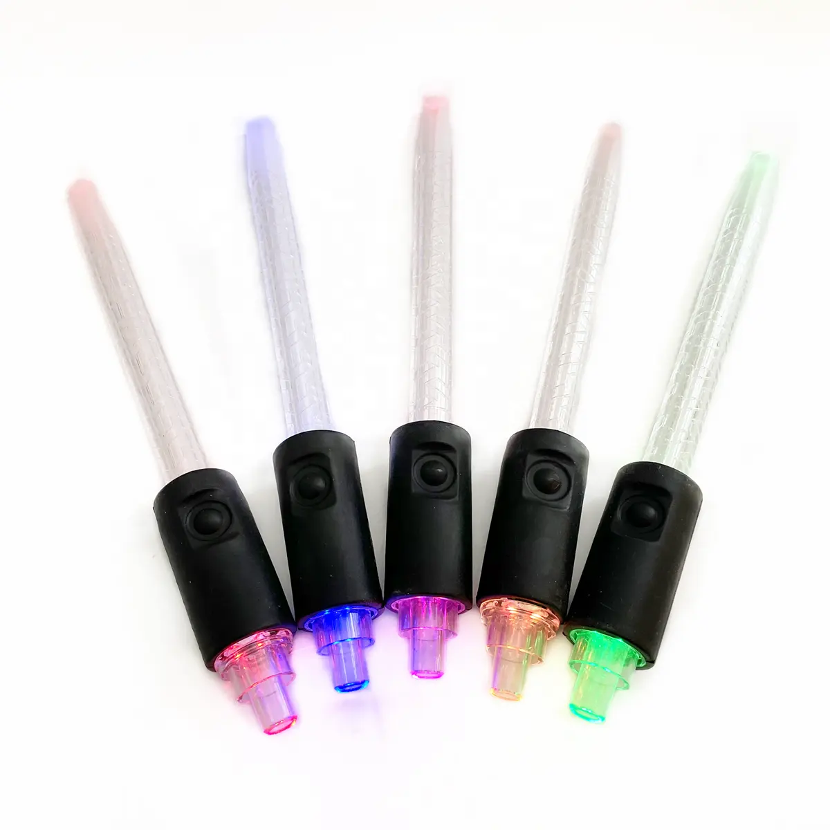 2022New hookah LED acrylic mouthpieces chicha narguile handle shesha hookah mouth tips with led lights accessories