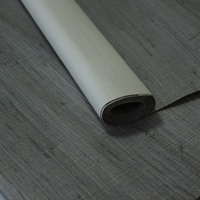Zhenling daim papier peint rouleau gris naturel toile d'herbe jute papier peint papier peint 3d décoration de la maison