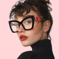 Lunettes de vue unisexes tendance, monture carrée intégrale, anti-lumière bleue, pour la lecture, l'extérieur et comme cadeau