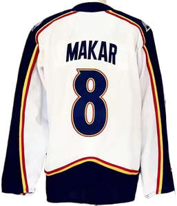 Camisetas de Hockey sobre Hielo de Colorado para Hombre 2026, Cosidas # 29 Nathan MacKinnon # Camiseta Deportiva de Poliéster Bordada con el Número 8 de Cale Makar, de Secado Rápido y Transpirable - Product Image 4