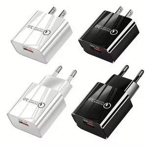 Hot Selling 18W Charger <b>Plug</b> US/EU Charger Block USB Wall Charger 5A/2V <b>Charge</b> Box for Phones for Mobile Phones - Product Image 1