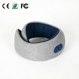Masseur de cou chauffant en forme de U, oreiller cervical Shiatsu rechargeable pour soulager la douleur et les voyages - Product Image 1