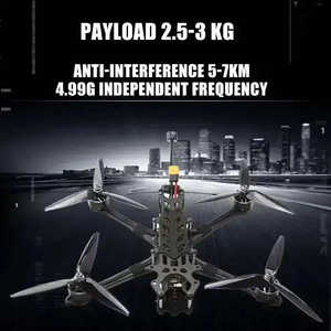 Dron de Carreras Open Fly de 7 Pulgadas, Estilo Libre, Analógico, Caddx Rate 6S HD, Quadcopter Chimera7 Pro V2, Captura de Imagen 4K - Product Image 5