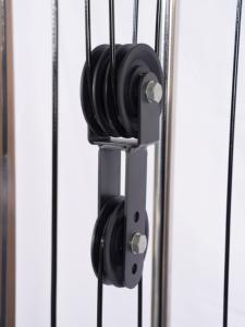 Sistema de Poleas de <span class=keywords><strong>Pared</strong></span> para Gimnasio, Entrenamiento de Cuerpo Completo, <span class=keywords><strong>Polea</strong></span> <span class=keywords><strong>Alta</strong></span>/<span class=keywords><strong>Baja</strong></span>, Ejercicios de Tracción, Expansión de Pecho <span class=keywords><strong>y</strong></span> Tríceps, para Práctica en Casa, Metal - Product Image 5