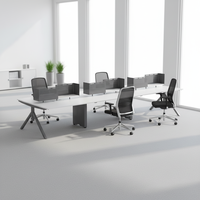 Bureau de travail modulaire en bois - Mobilier commercial écologique et durable pour l'espace de travail