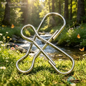 Nindejin 304-ZDK 10pcs/bag 304 Stainless Steel Spring <b>Snap</b> <b>Hook</b> 16mm 20mm 30mm 45mm-60mm Lanyard Zipper Pull Connection <b>Snaps</b> - Product Image 2