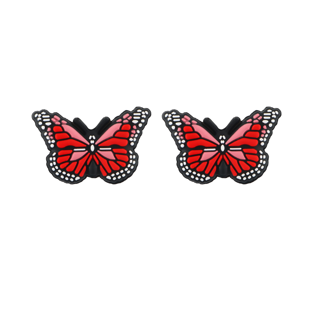 Papillon Focale Perles Rouge SA263