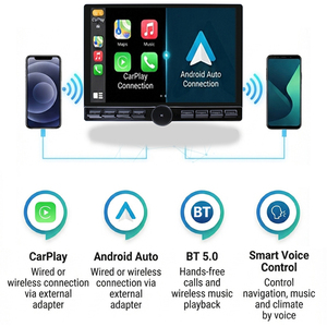 วิทยุติดรถยนต์ LODARK N5Pro 13 นิ้ว ปุ่มควบคุมแบบลูกบิด ระบบ Android 14, รองรับ Wireless CarPlay และ Android Auto, 4G LTE <span class=keywords><strong>5G</strong></span> WiFi 36EQ DSP ระบบนำทางในรถยนต์ - Product Image 5