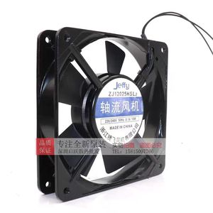 เจฟฟี่ พัดลมแบบแกนหมุน รุ่น ZJ12025HSL2 220V 18W พัดลมระบายความร้อน แบบติดตั้งสี่เหลี่ยม - Product Image 4