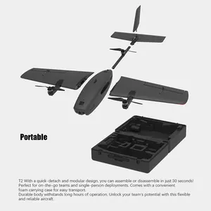 HEEWING T2 <span class=keywords><strong>Cruza</strong></span> VTOL PNP Avión 1200MM Envergadura RC FPV EPP - Product Image 2