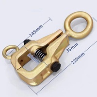 Pince à chaîne en acier de qualité industrielle, plaquée zinc couleur, pour pinces de fixation de poutres automobiles, outil de réparation de carrosserie automobile, couleur or/OEM