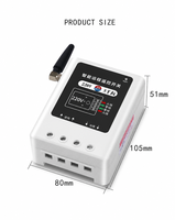 Moteur de pompe à eau 5KW 220V avec interrupteur intelligent 30A, portée 1000m