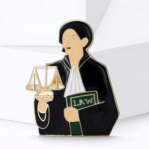 Broche de caractère professionnelle en alliage, nouvelle, élégante et simple, avec motif de goutte <span class=keywords><strong>d</strong></span>'huile, pour femme, bijou pour le quotidien et les trajets professionnels - Product Image 1