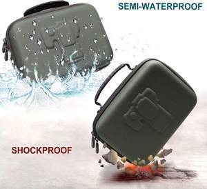 Étui pour appareil photo compatible avec Canon EOS Rebel T7/R50/R6 Mark <span class=keywords><strong>II</strong></span>/R100/R50 V/T6/R8/R10/R5, avec 4 séparateurs et bandoulière - Product Image 5