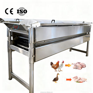 Machine à plumer les <span class=keywords><strong>oiseaux</strong></span> automatique en acier inoxydable 304 avec moteur |   Épluchage des <span class=keywords><strong>plumes</strong></span> de volaille à haute efficacité pour les abattoirs - Product Image 6