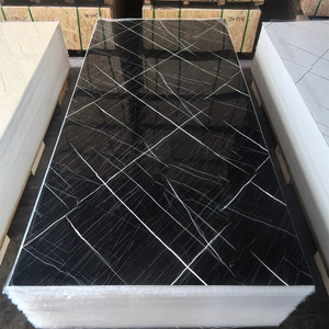 Panel y Tablero de Pared SPC con Textura de Mármol de Imitación de 1.22*2.44/2.90M / Lámina de Mármol UV Alternativa de Plástico PVC - Product Image 1